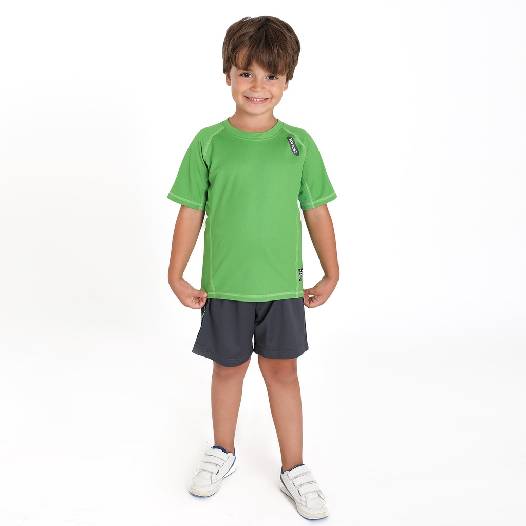 Short de sport garcon avec bande tissee Kontakt